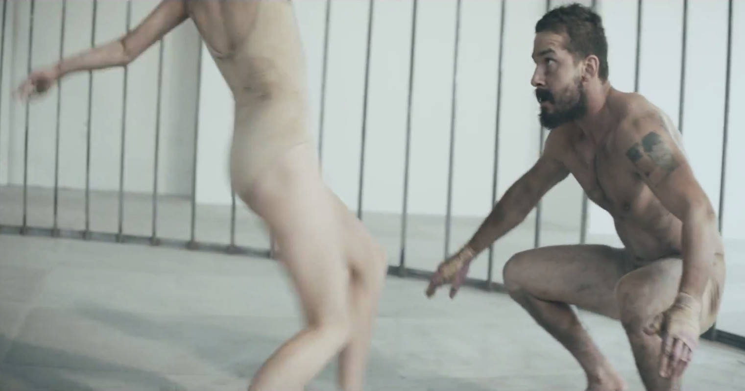 Shia Labeouf Shows Full