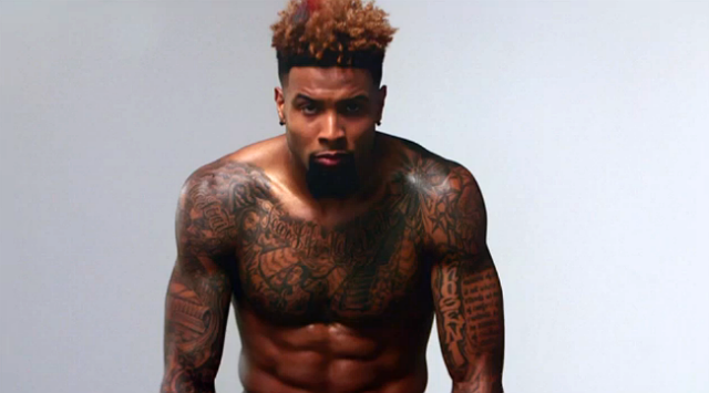 New York Giants wide receiver Odell Beckham, Jr. ESPN Body Issue