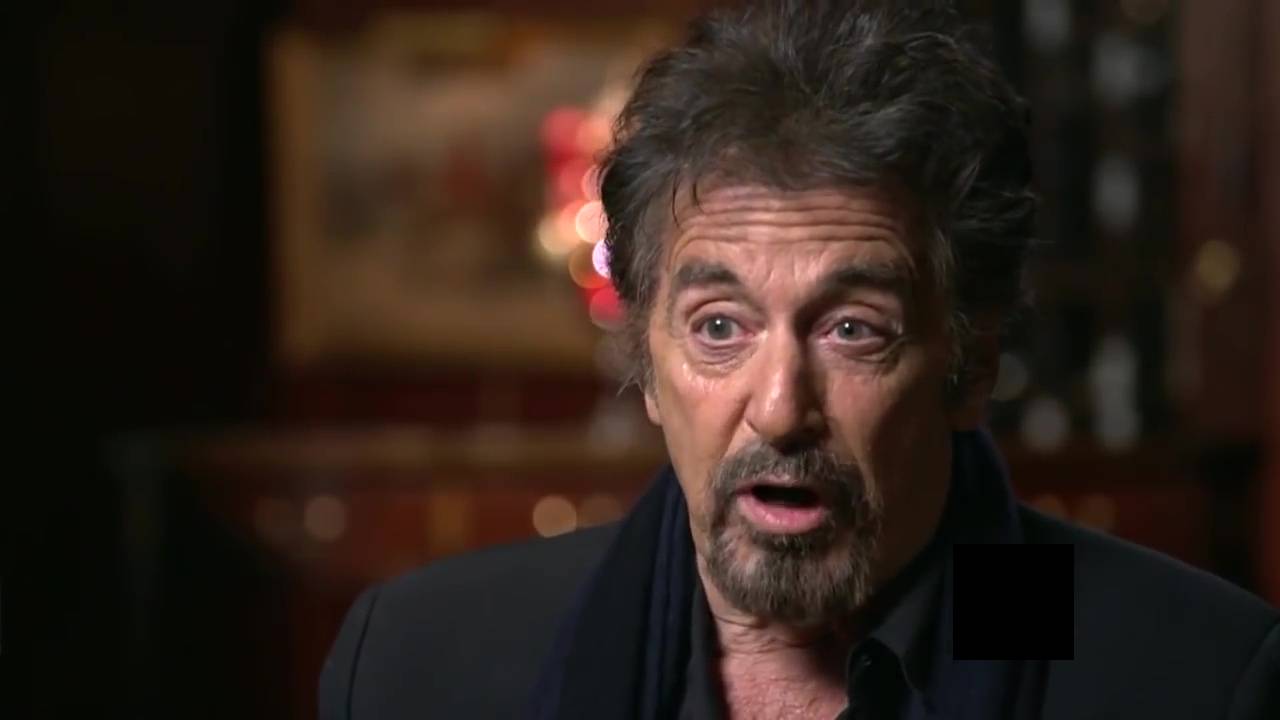 As michael, pacino was everything i wanted that character to be on screen. 