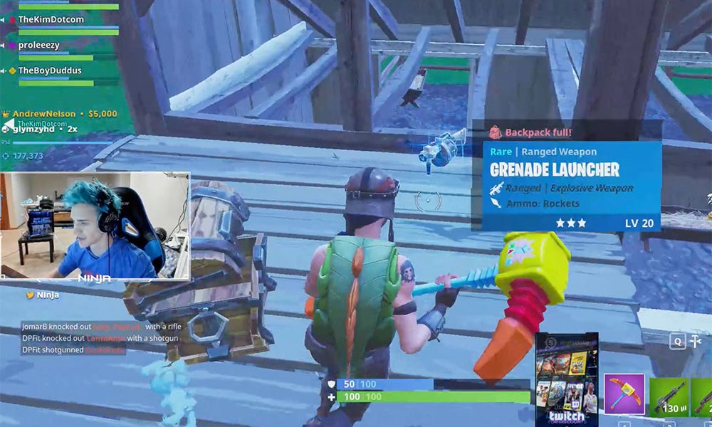 Drake Blows Up Twitch Streaming Fortnite The Blemish - drake blows up twitch streaming fortnite